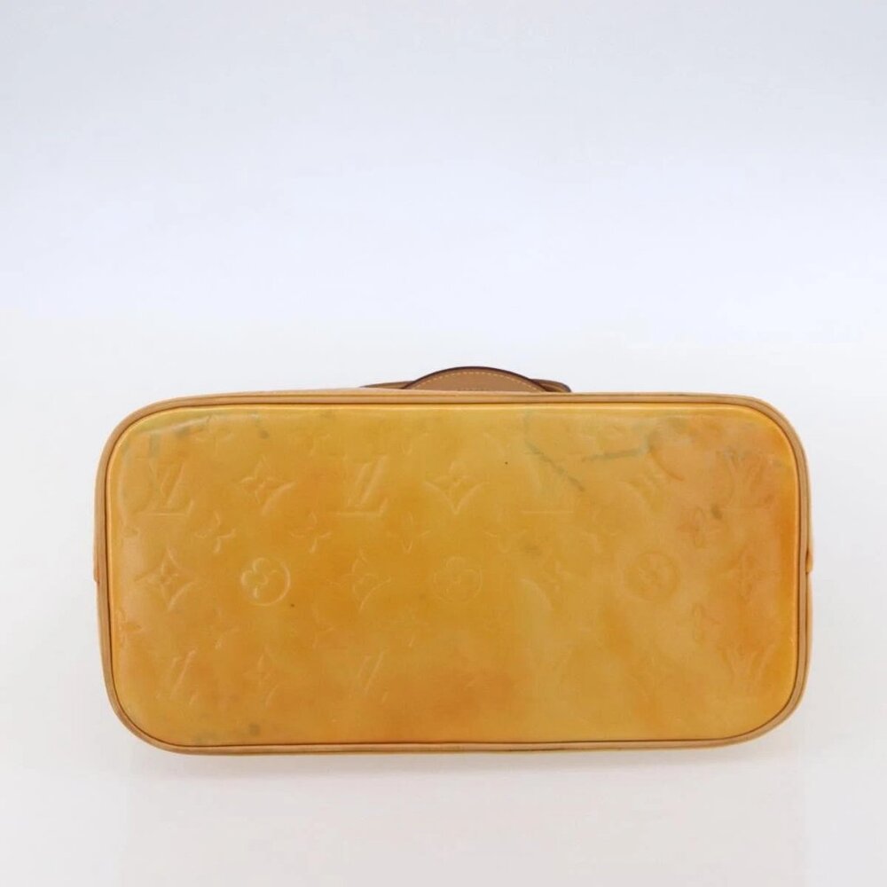 LOUIS VUITTON Monogram Vernis Houston Hand Bag Gris M91053 LV Auth BA8340 - Picture 6 of 16